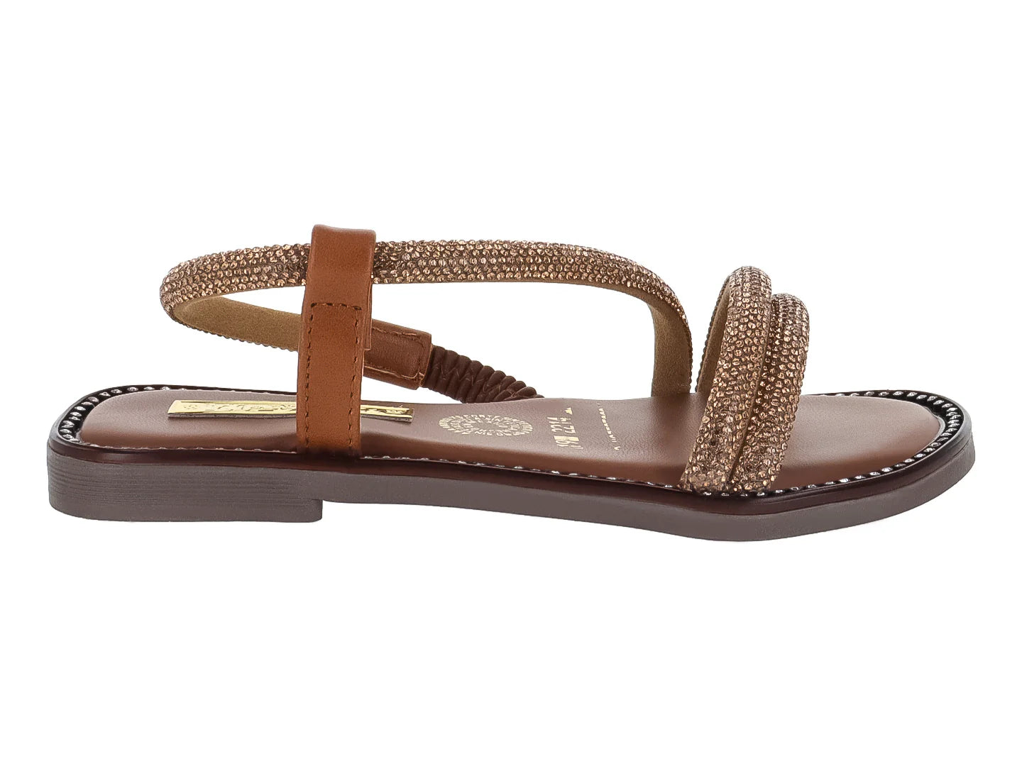 Sandalias Mia Bonita Color Tan para Niña