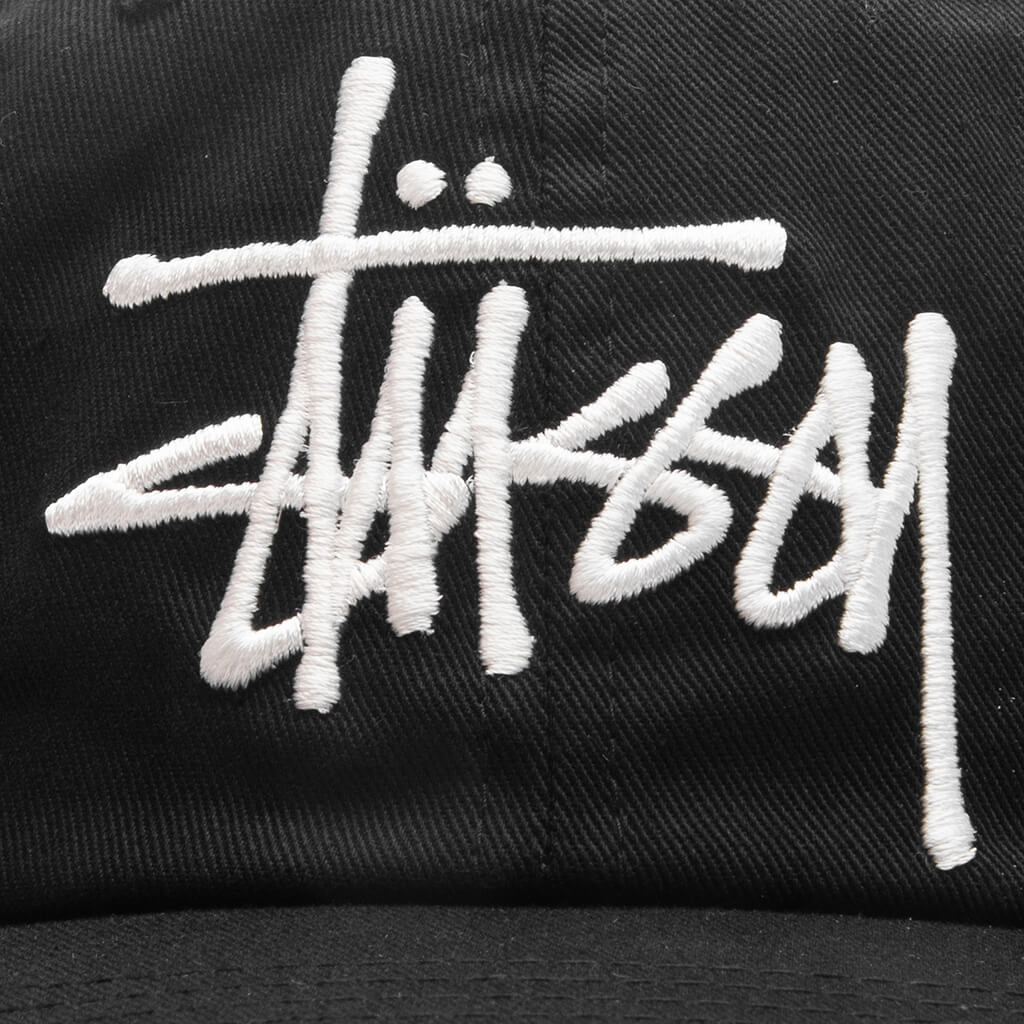 Big Basic Vintage Cap Shadow Black