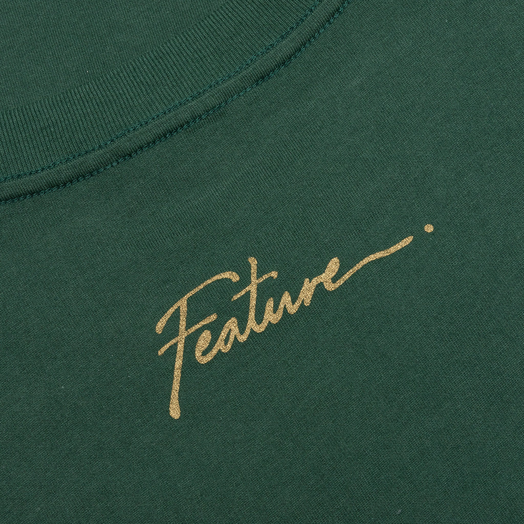 Feature x Wynn Carousel Tee Dark Green