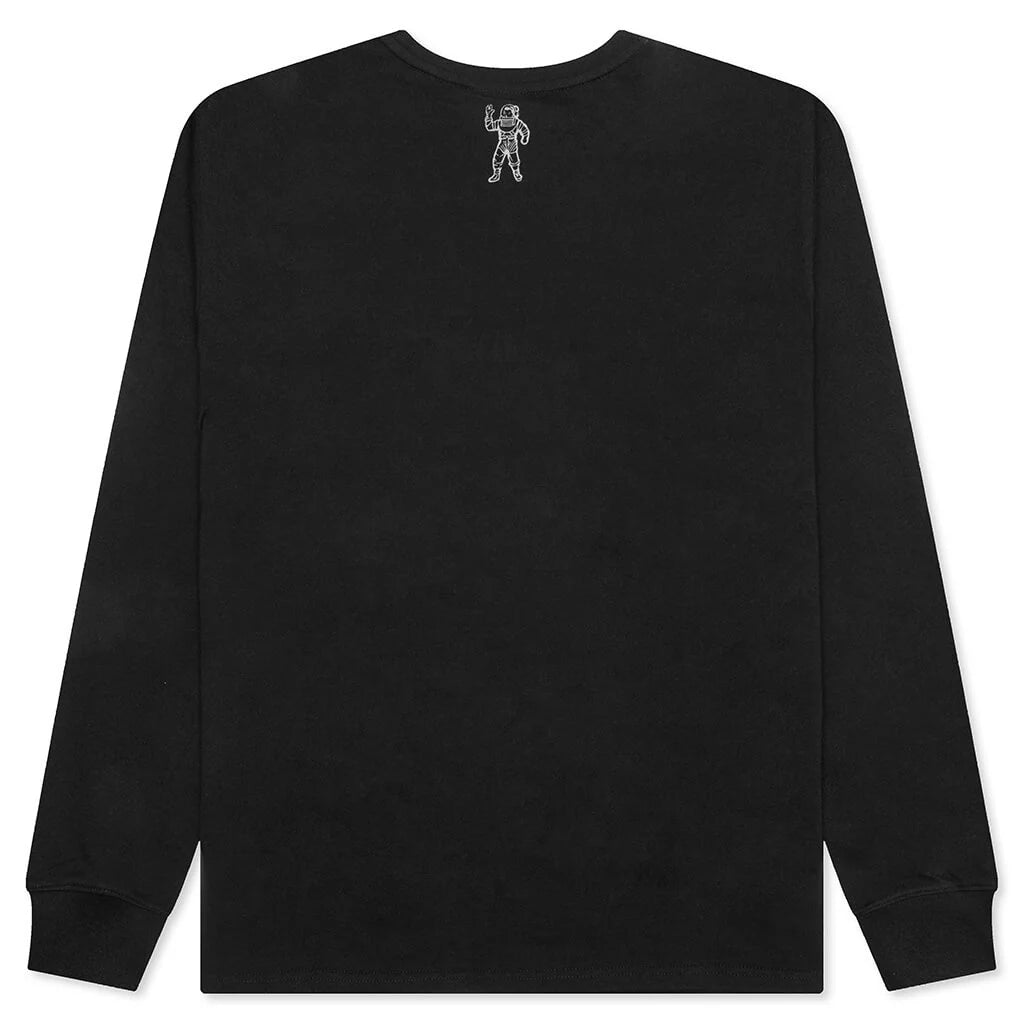 BB Arch L S Tee Black