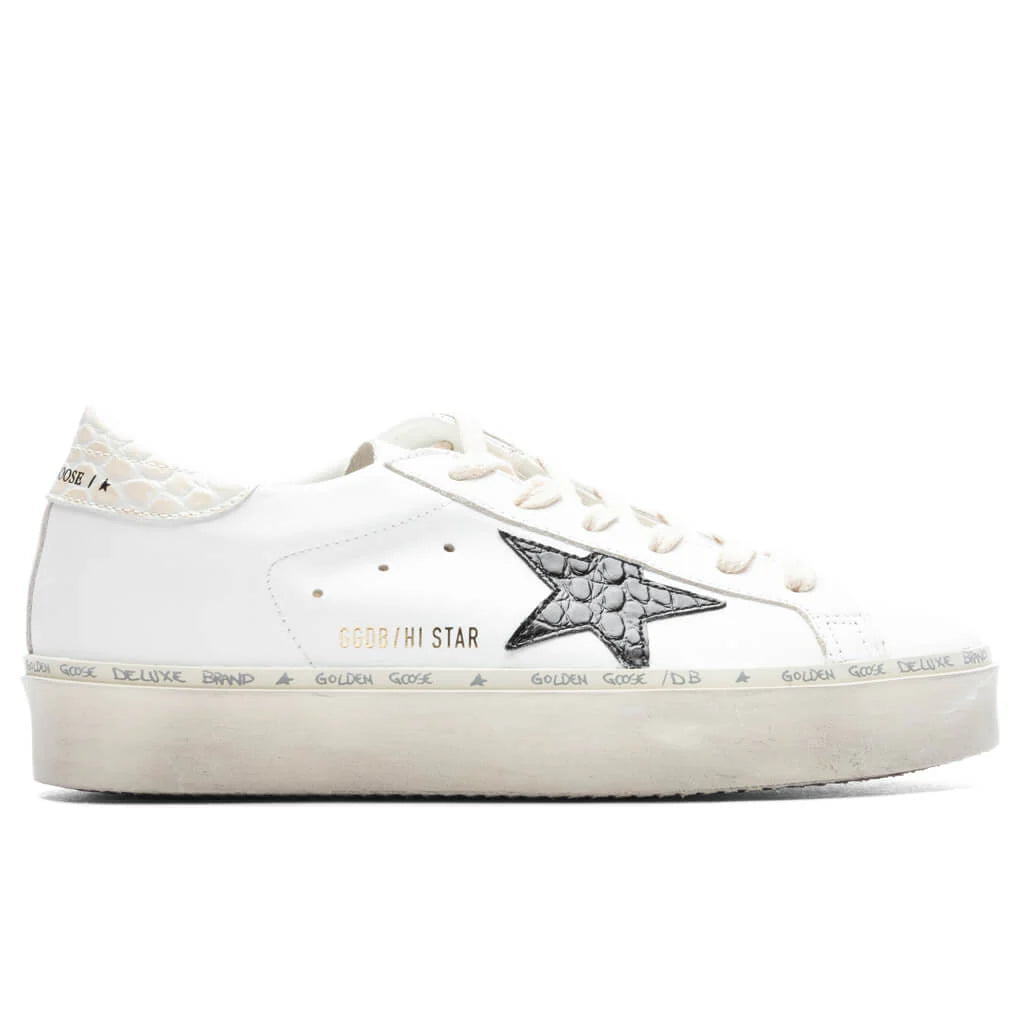 Womens Hi Star White Black Ivory