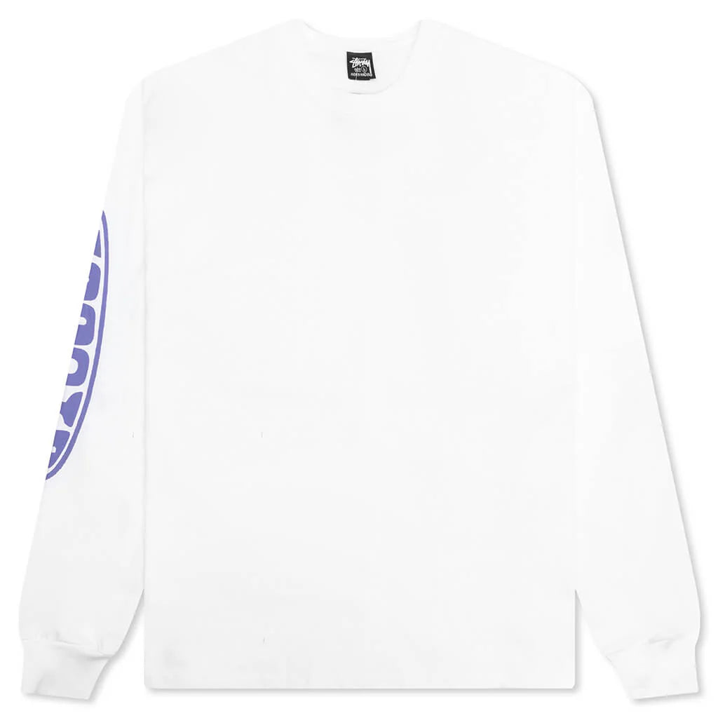 Pill L S Tee White
