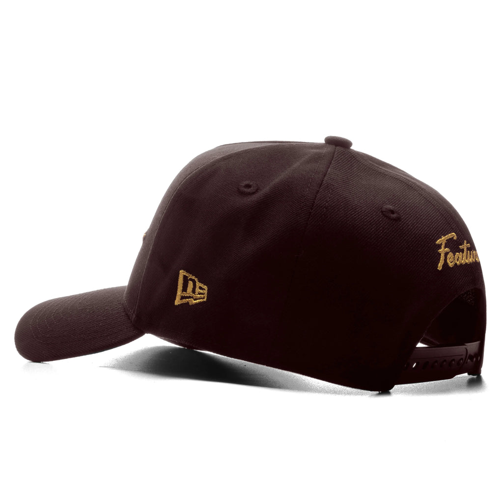 FEATURE x Wynn New Era 9FORTY Plaza A Frame Snapback Burnt Wood