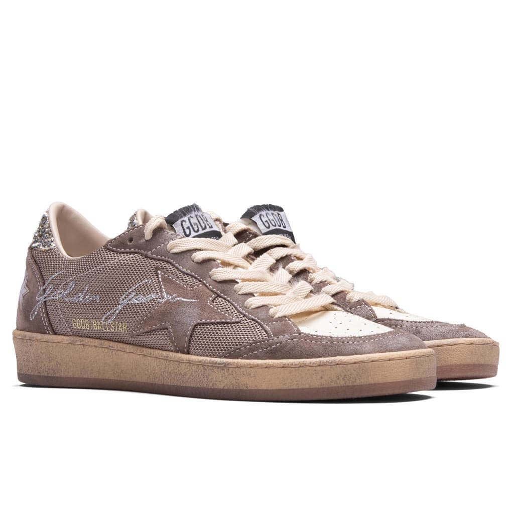 Womens Ball Star Beige White Ecru Brown