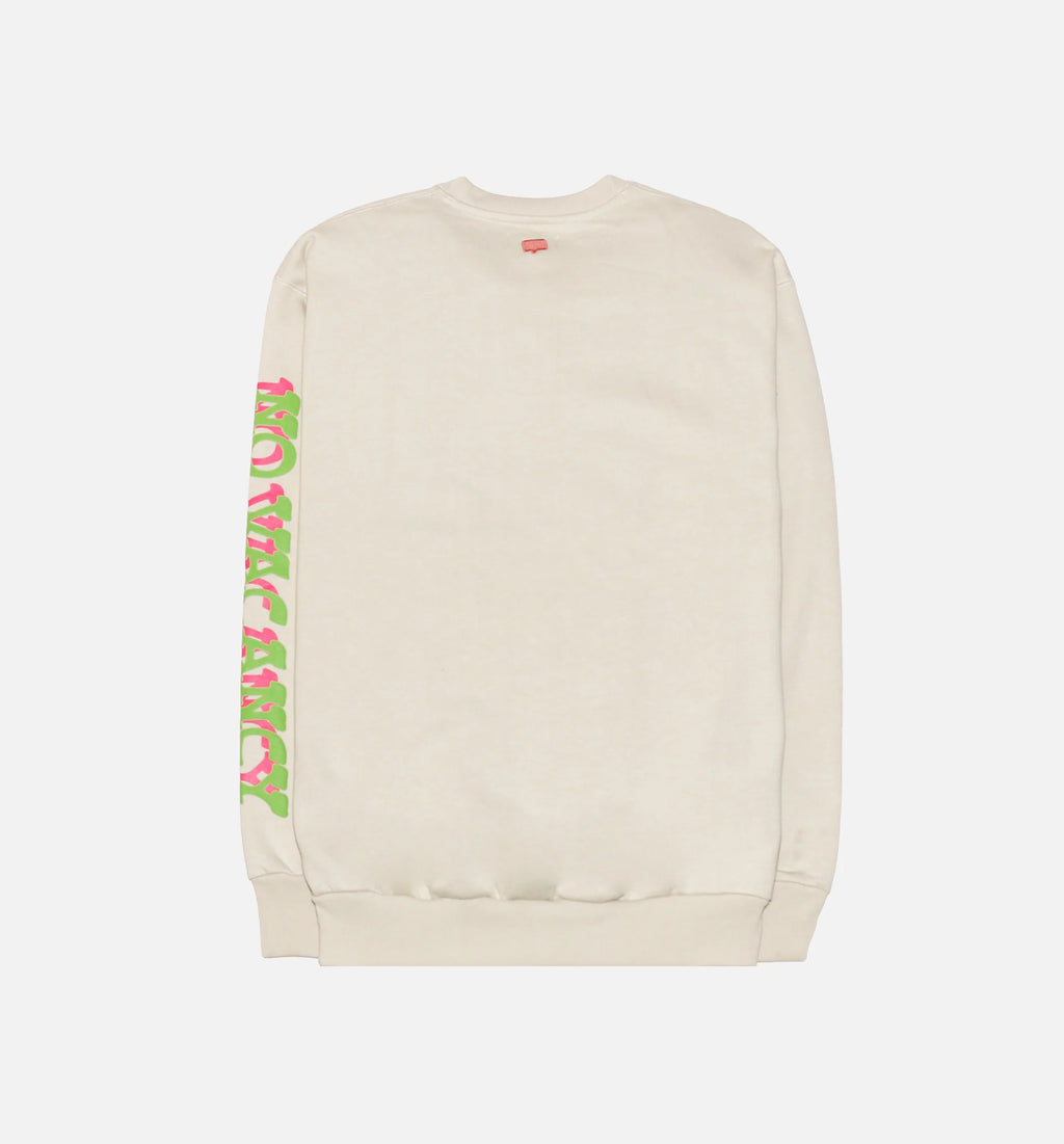 No Vacancy Crew Neck Mens Crew Bone