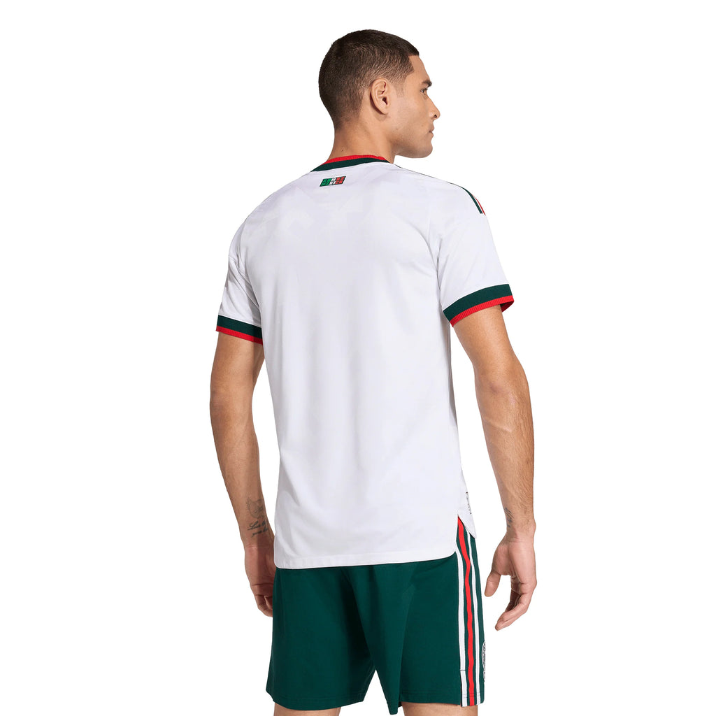 adidas Mexico Away Authentic Mens Soccer Jersey 2026 White