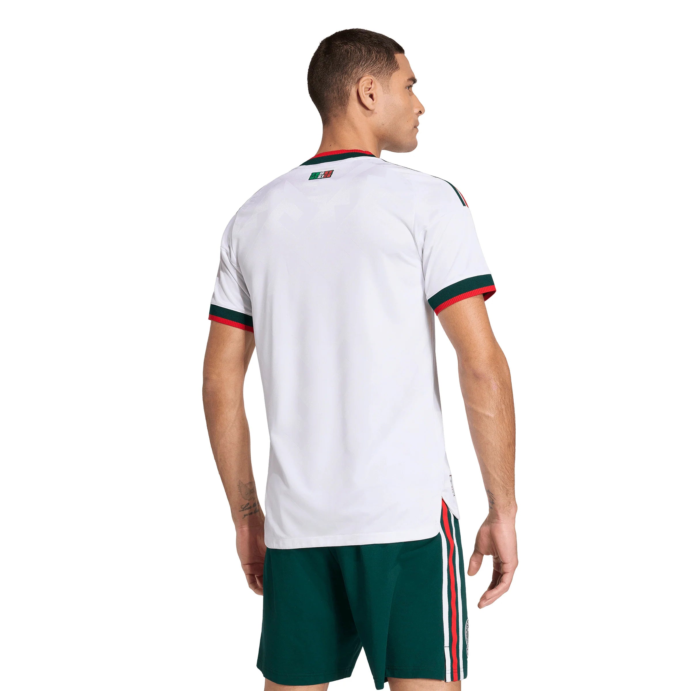 adidas Mexico Away Authentic Mens Soccer Jersey 2026 White
