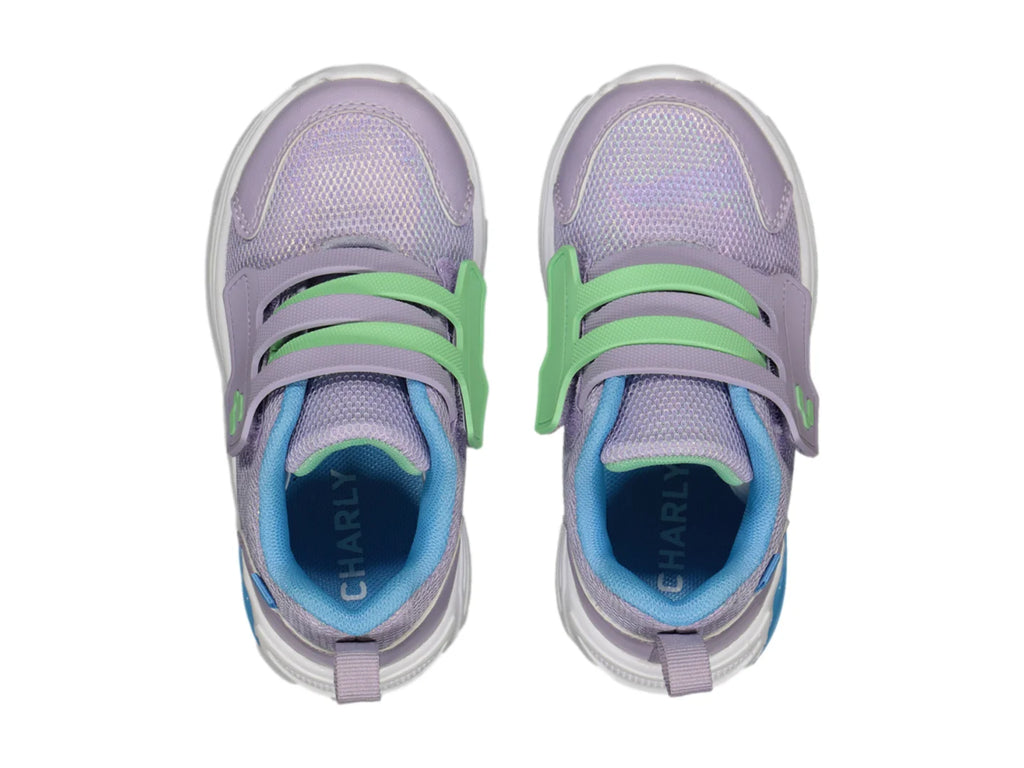 Tenis Charly Morado y Azul para Niña