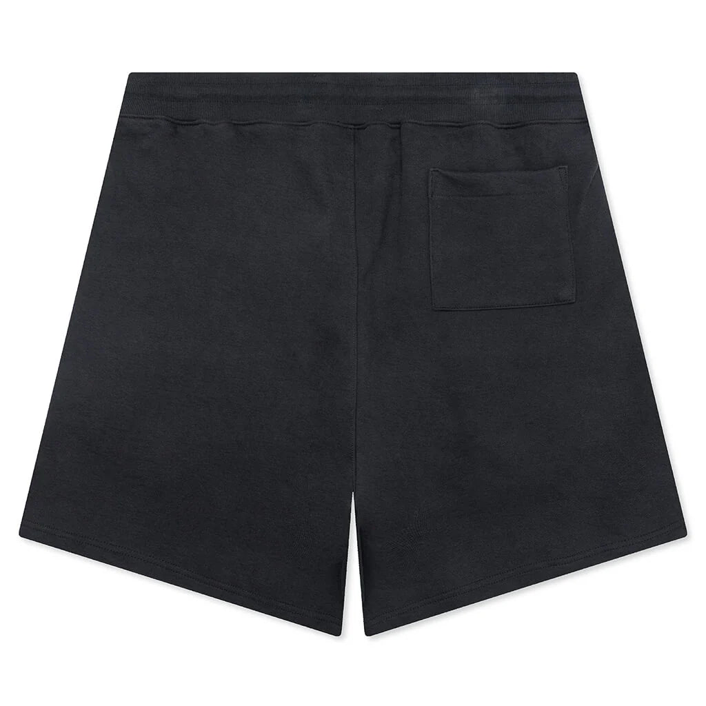 Studded Logo Short Black
