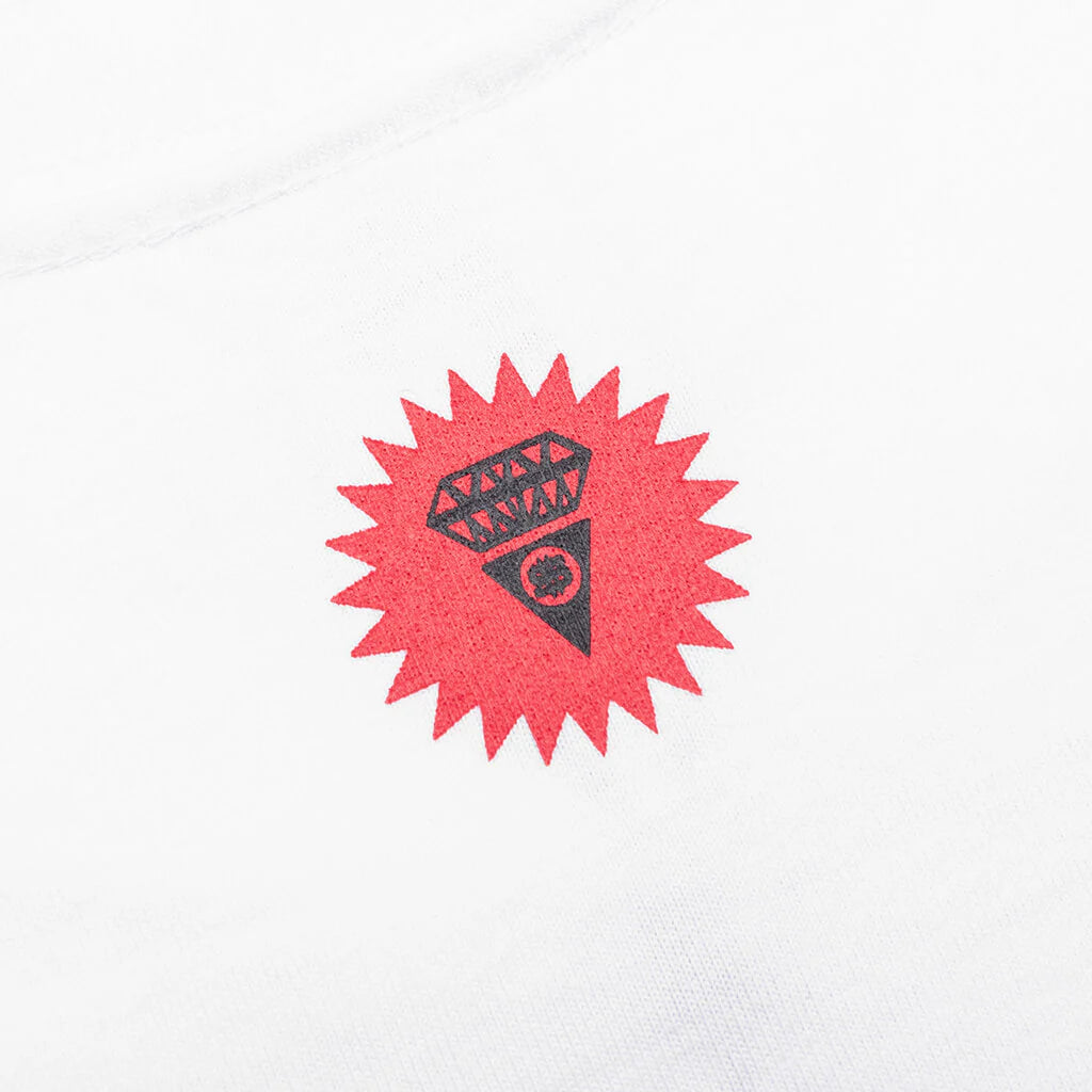 Warbucks S S Tee White