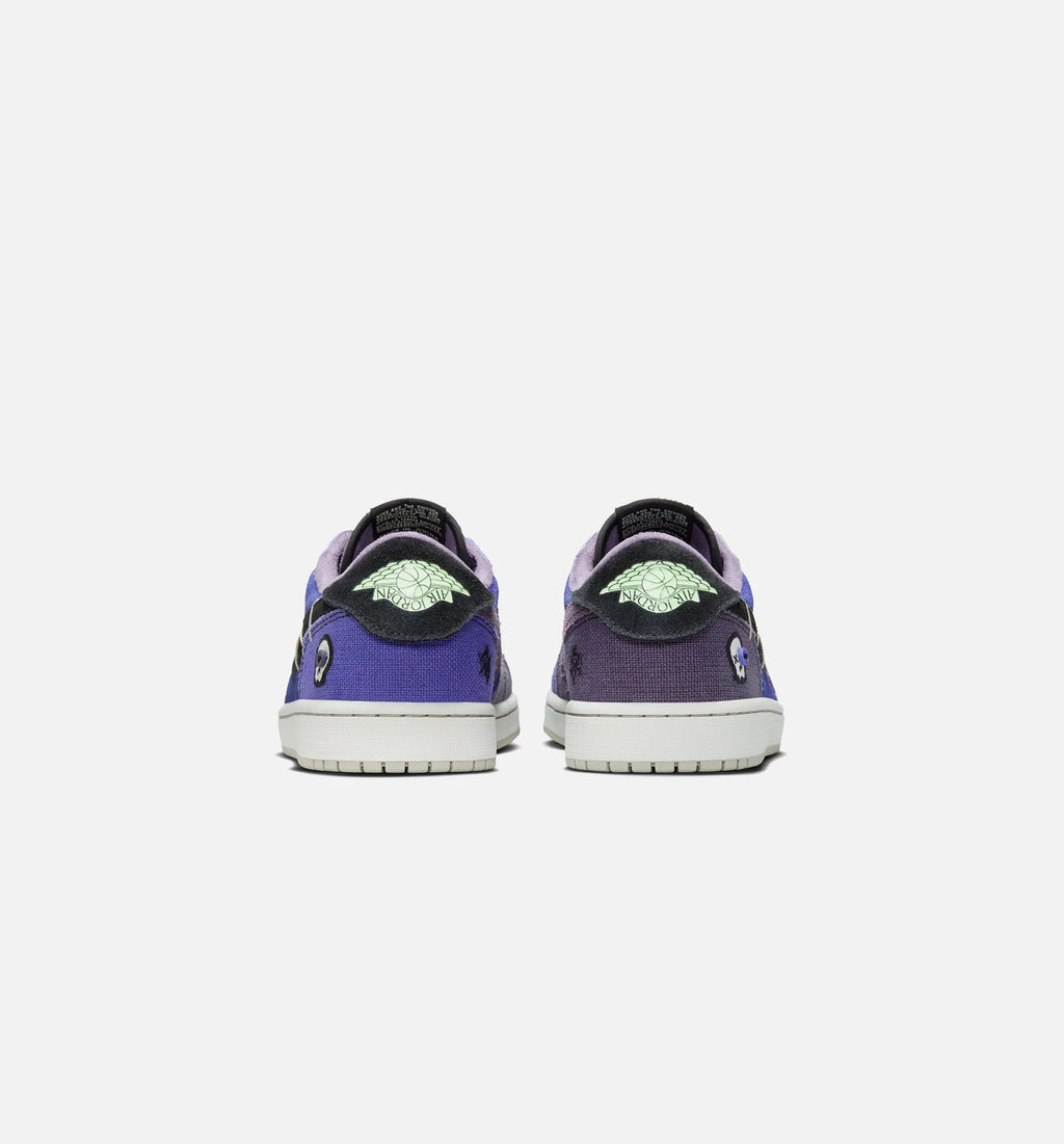 Air Jordan 1 Low OG Regency Purple and Dark Raisin Mens Lifestyle Shoe Regency Purple Vapor Green Black Dark Raisin Daybreak Light Silver