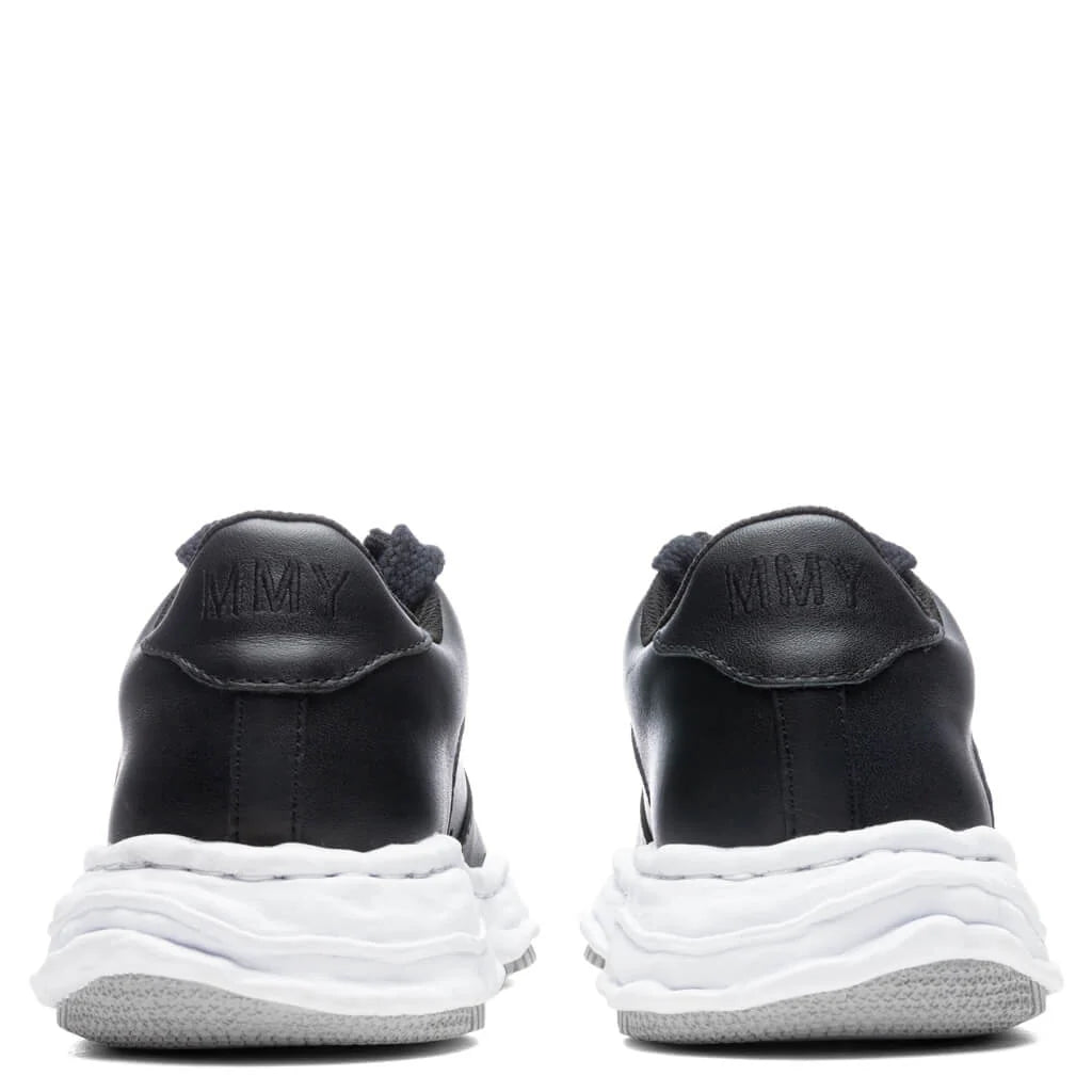 Wayne Low OG Sole Leather Sneaker Black