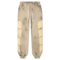 Destroyed Patchwork Moto Sweat Destroyed Heather