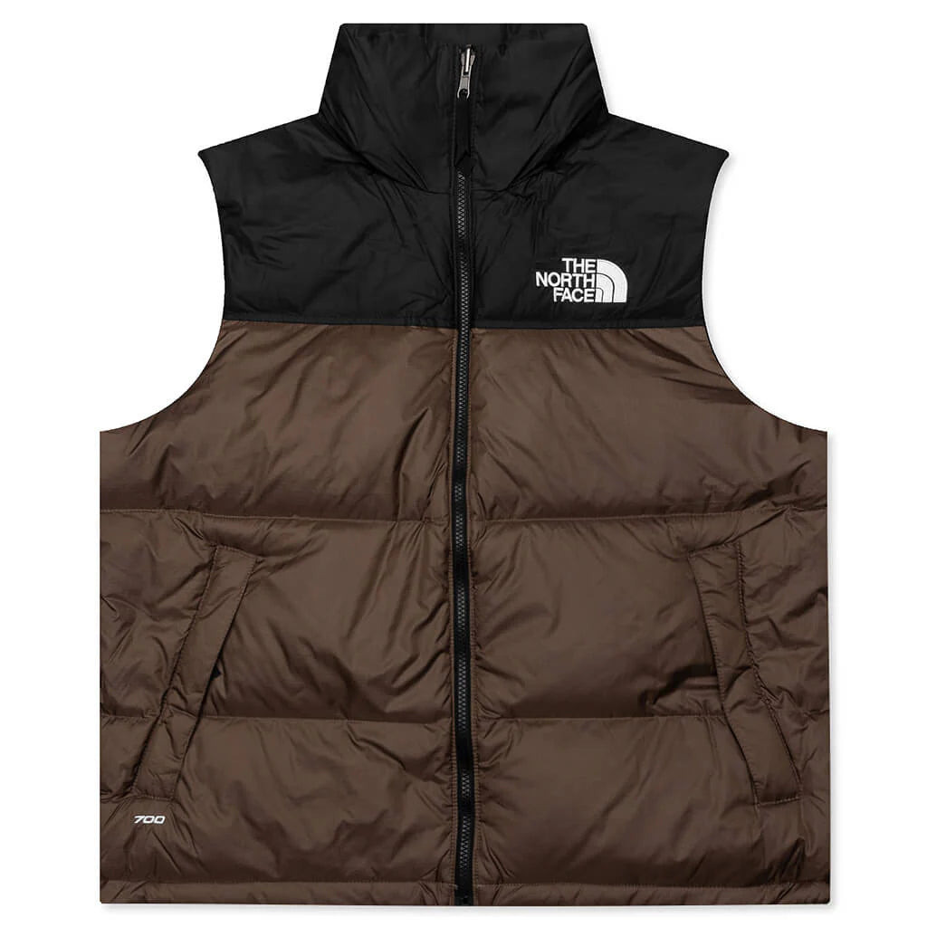 1996 Retro Nuptse Vest Smokey Brown