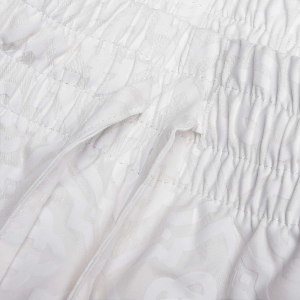 Drawstring Shorts White