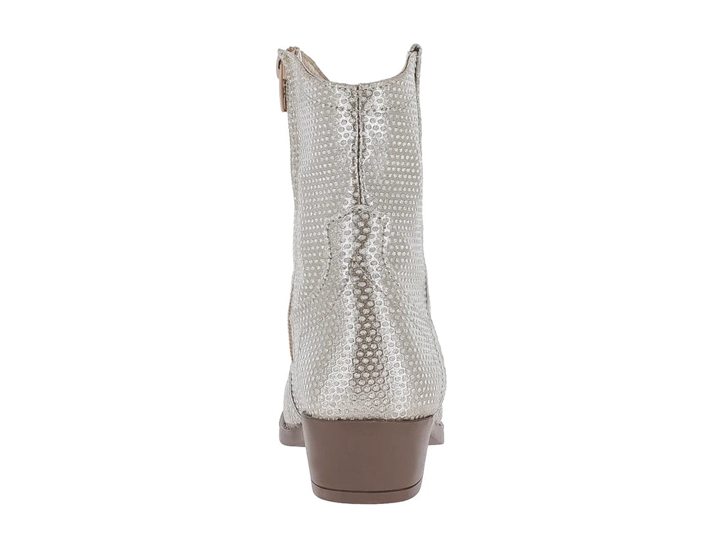 Botas Vaqueras Miroslava Oro para Niña