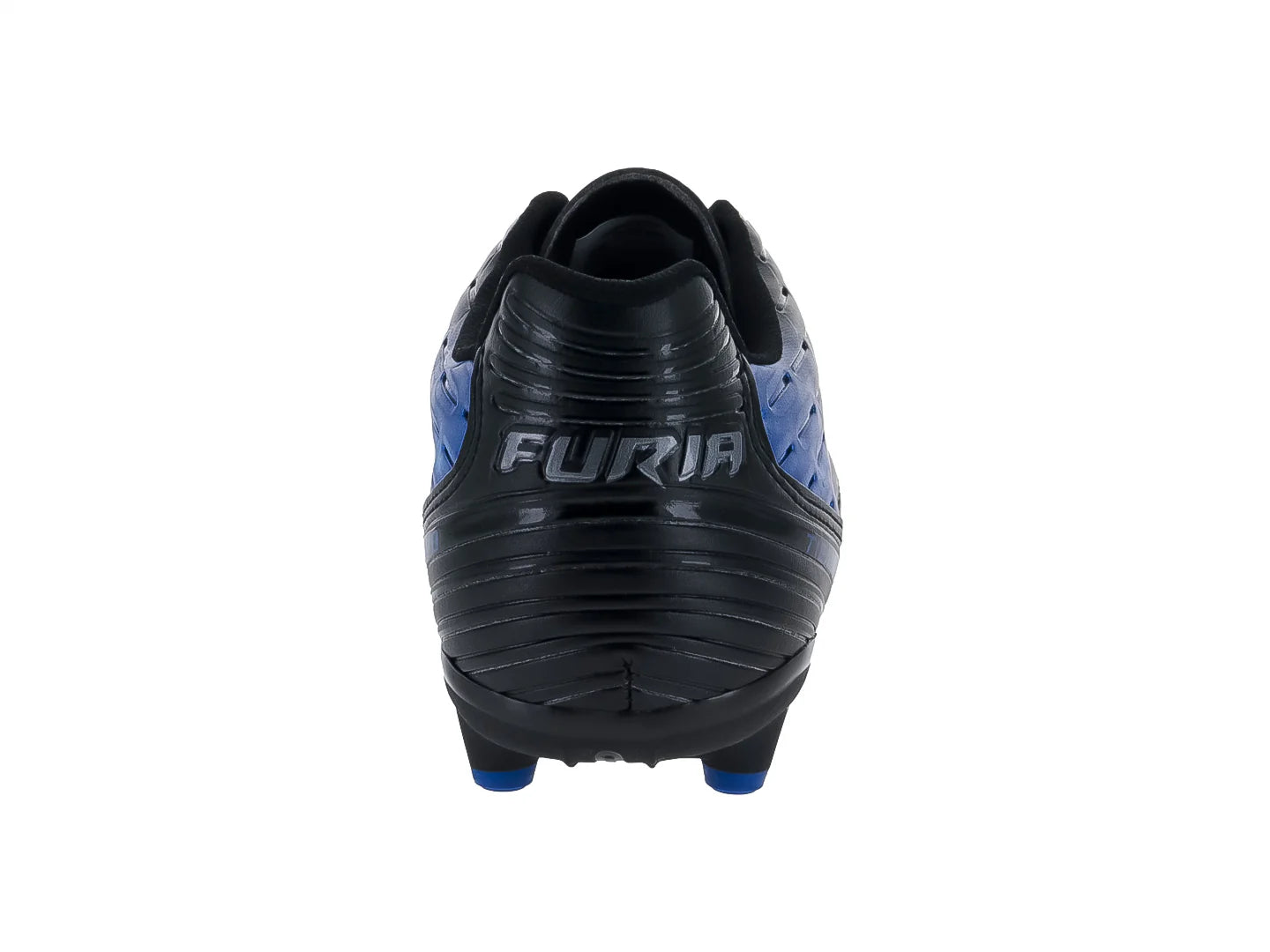 Tenis de Fútbol Furia Evo Negro y Azul para Hombre