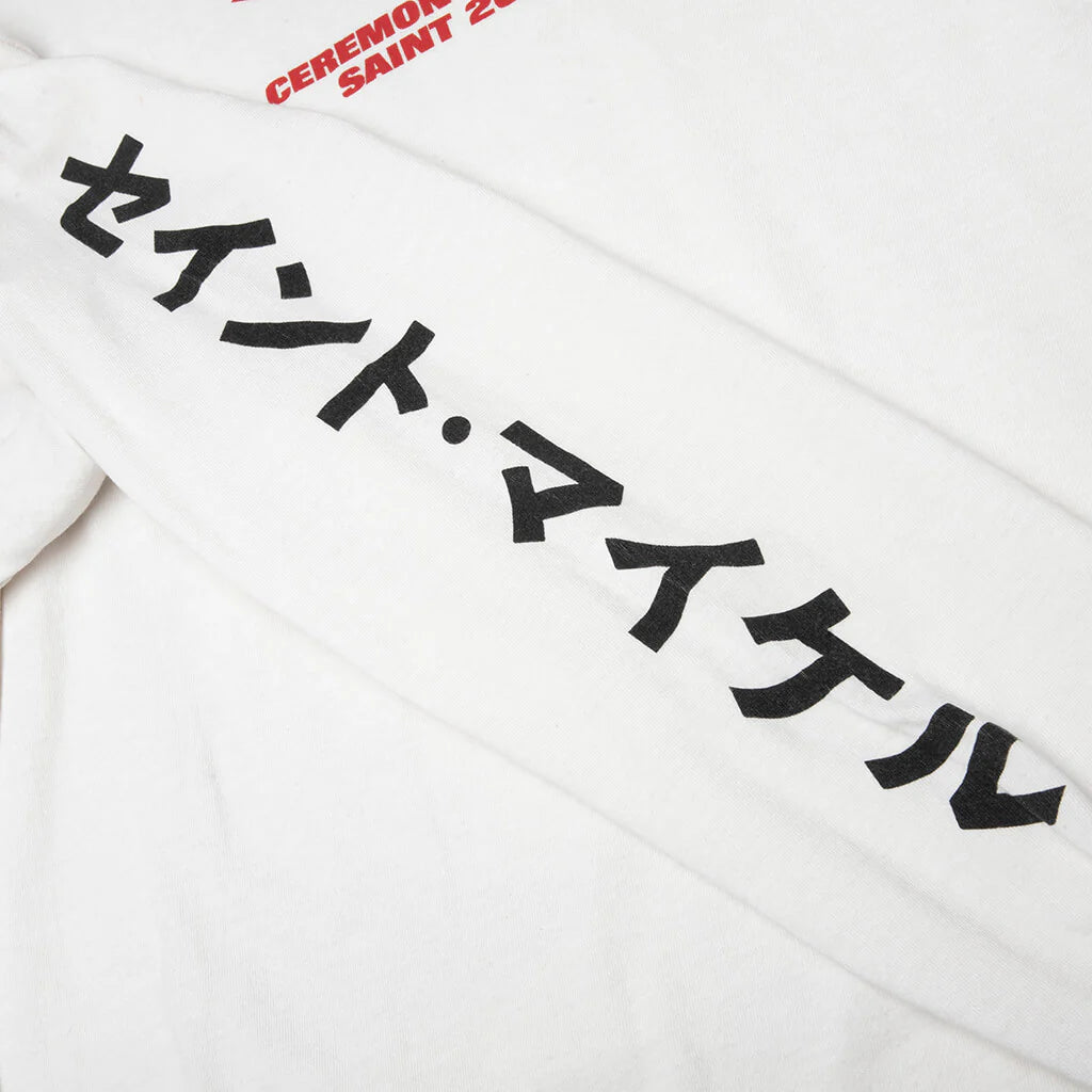 Saint M6 x Beastie Boys L S T Shirt White