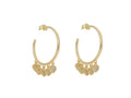 Arracadas Sandra Renteria Color Oro para Mujer