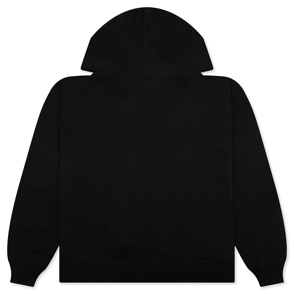 Ribbon Saint Hoodie Black
