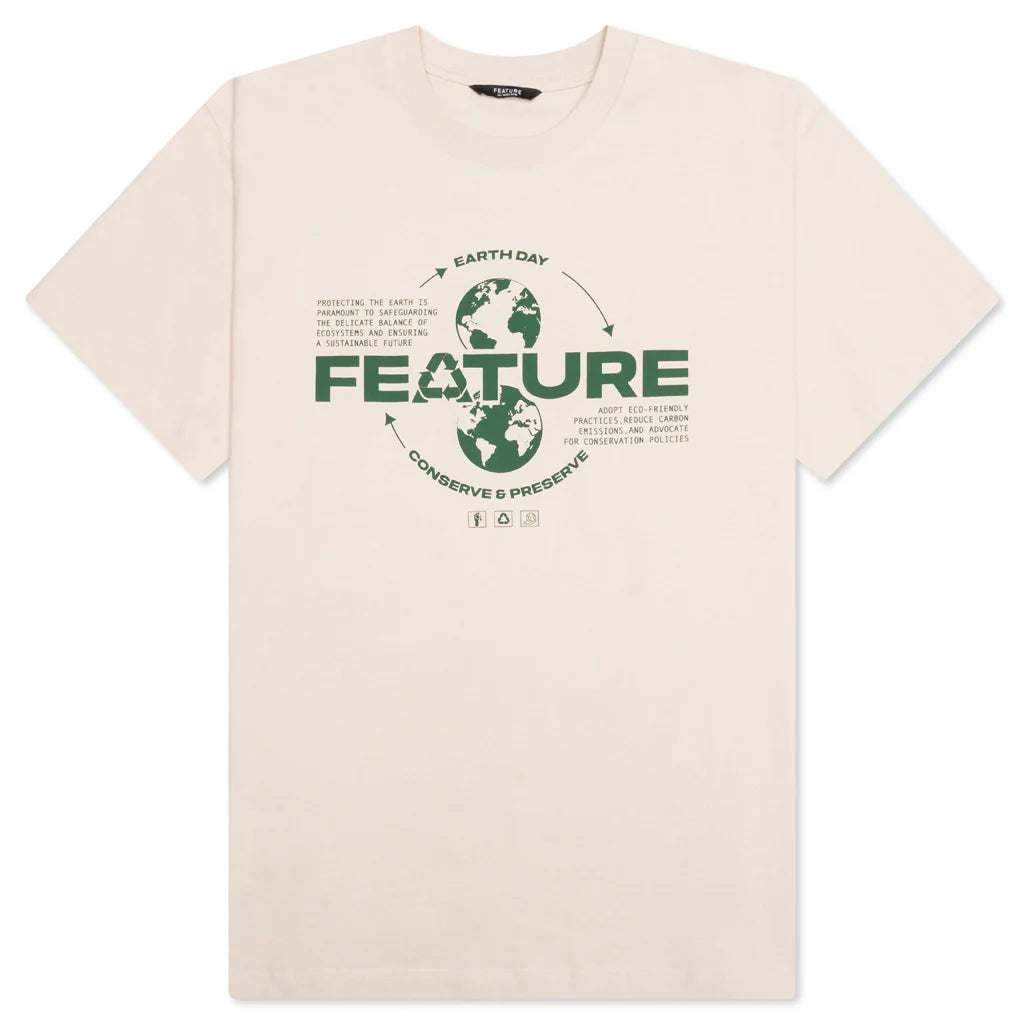 Sustained Earth Tee Oatmeal