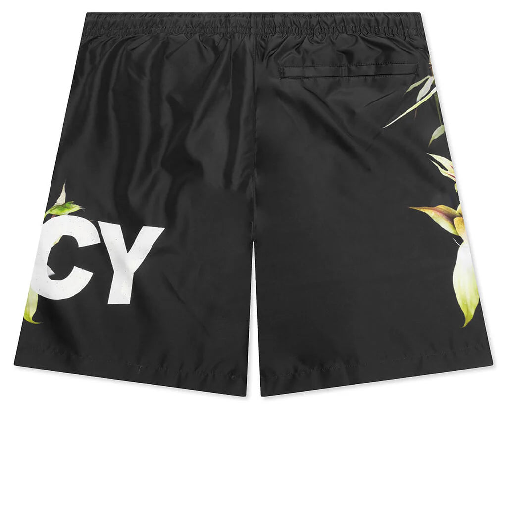 Long Swimwear Black White Yellow