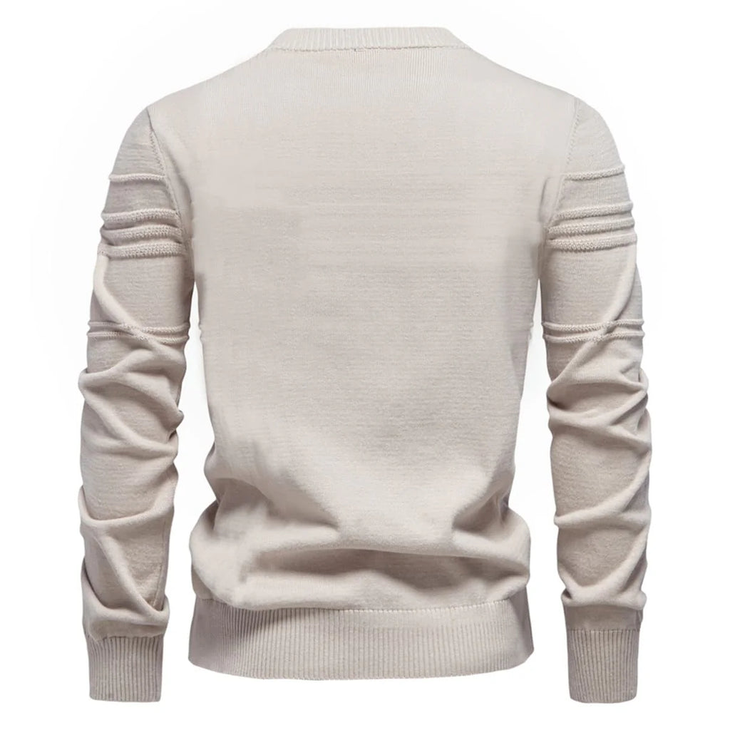 Mens Crew Neck Knit Sweater