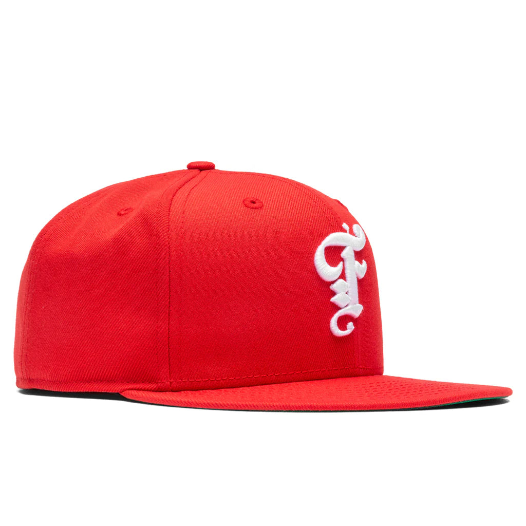 Feature x New Era Chinatown Chapter Fitted Cap Red
