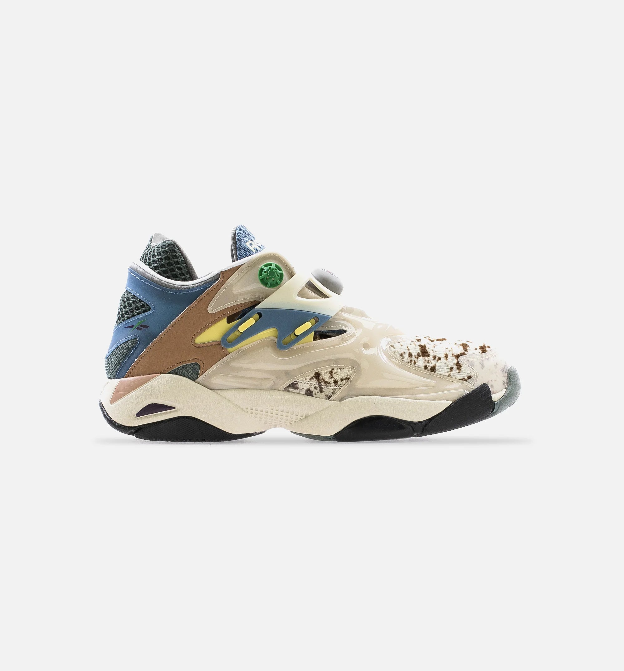 Pump Court Braindead Mens Lifestyle Shoe Beige Blue