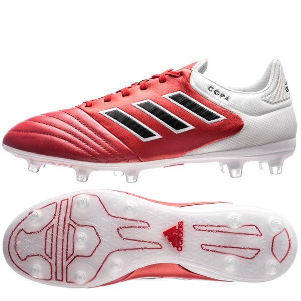 adidas Copa 172 FG Firm Ground Soccer Cleats Red Black White