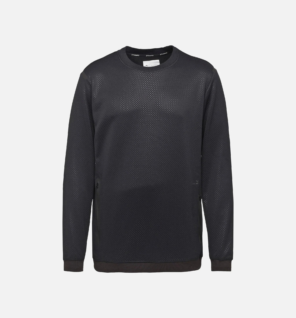 Puma X Stampd Crew Neck Sweatshirt Mens Puma Black