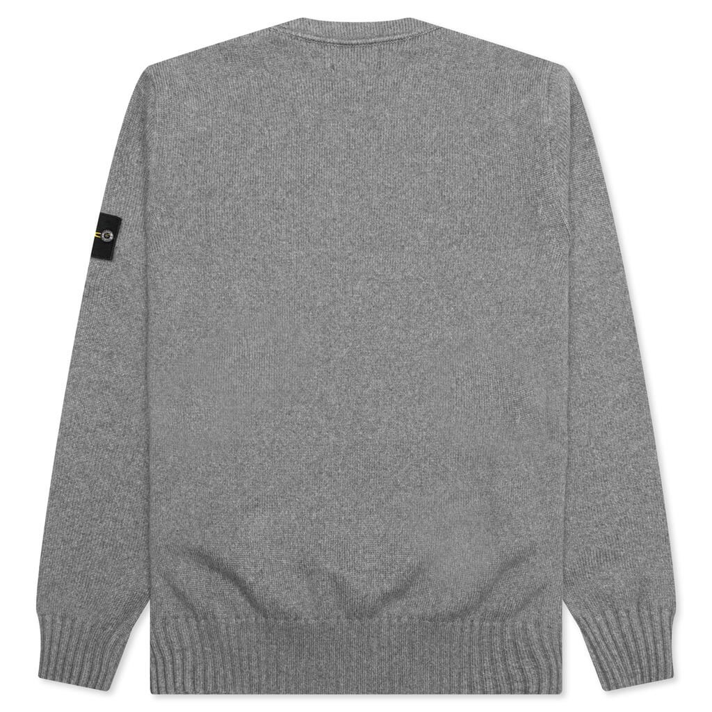 Knitted Sweater Melange Grey
