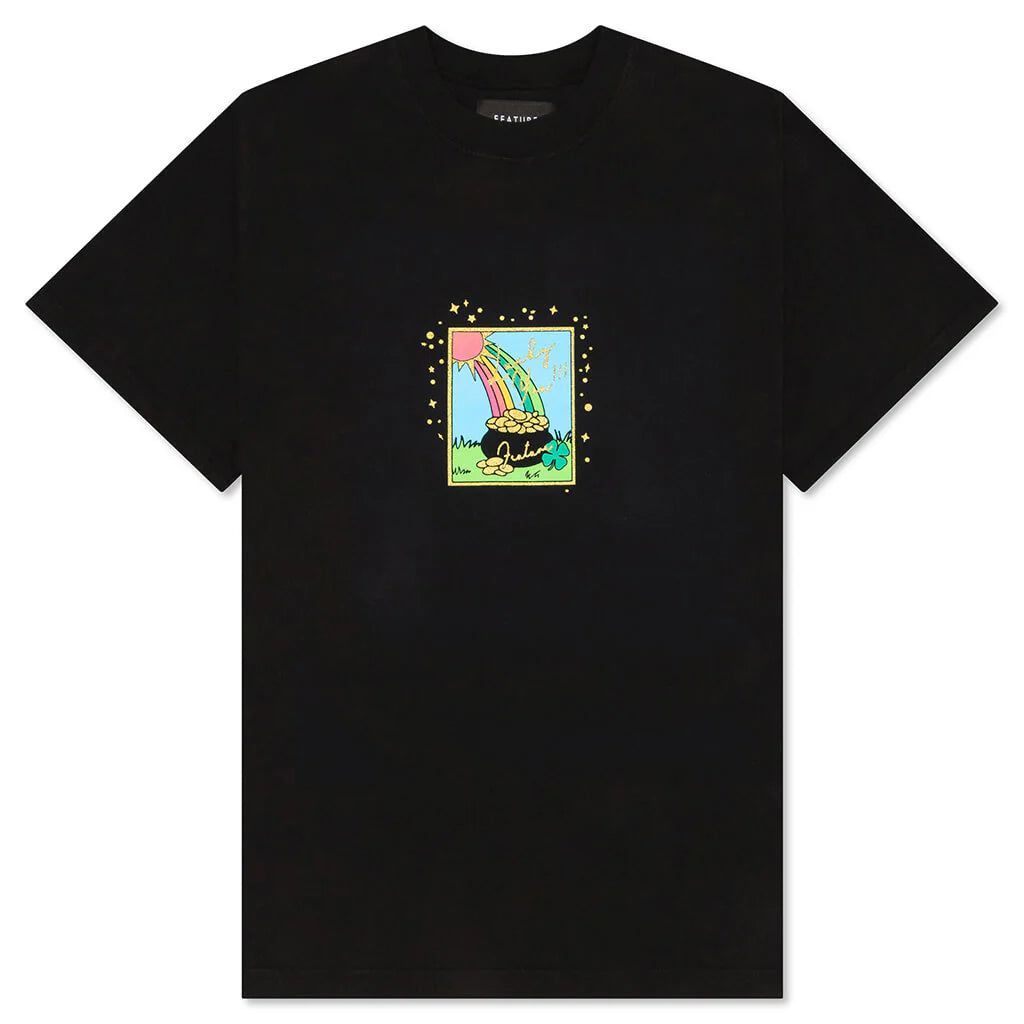 Feeling Lucky Tee Black