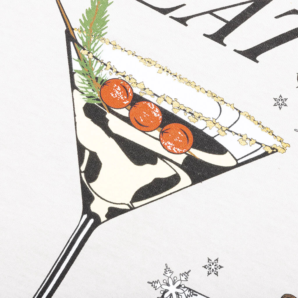 Snowflake Soiree Tee Pigment Grey