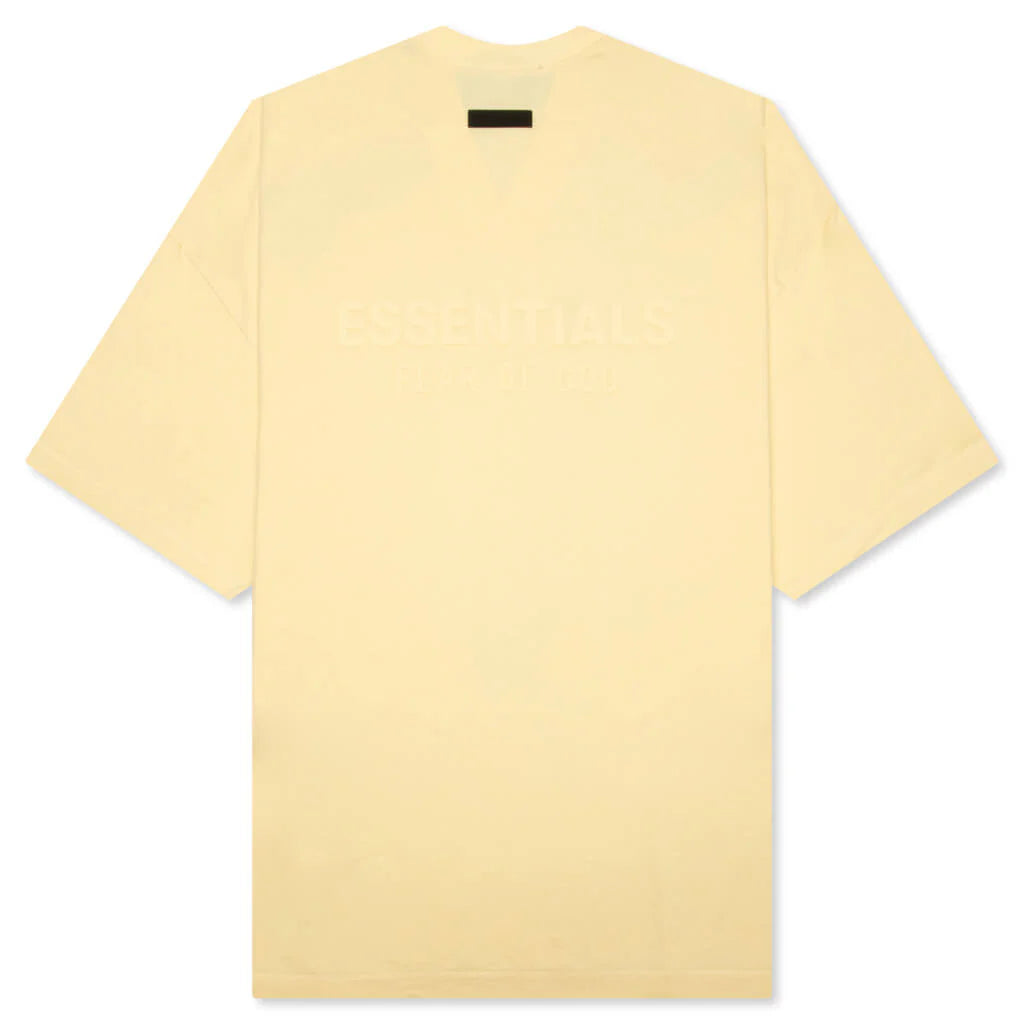 V Neck T Shirt Garden Yellow