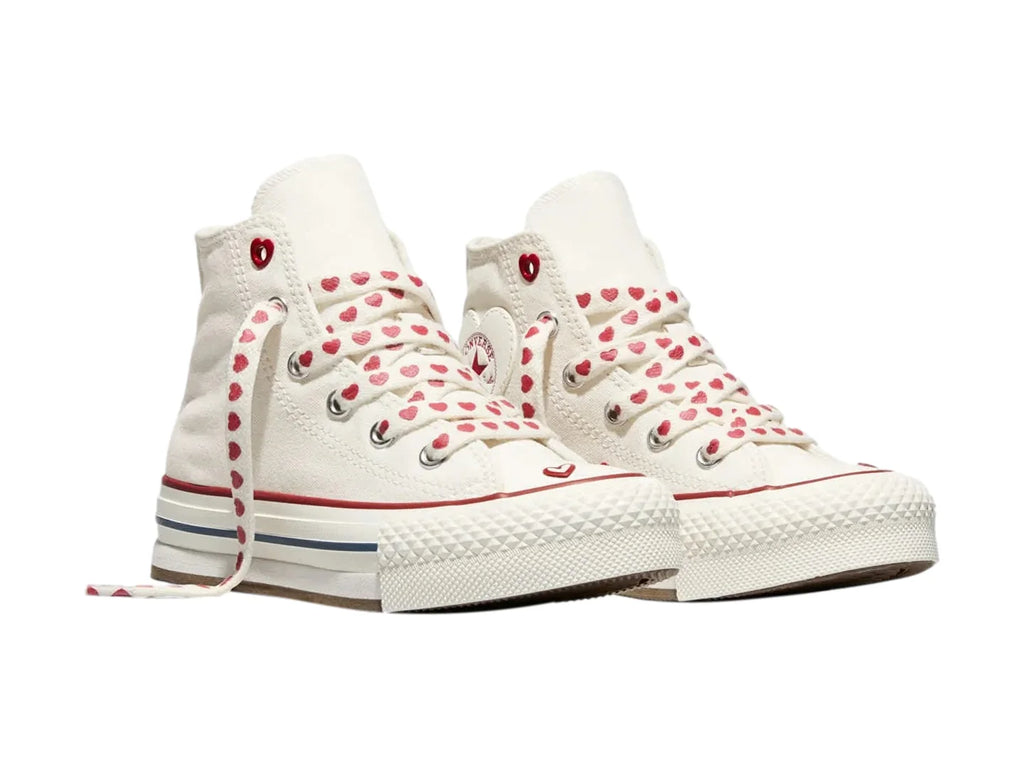 Tenis Converse CTAS Eva Lift Blanco para Niña