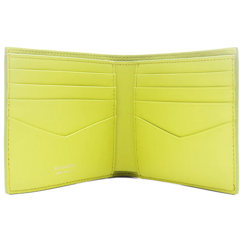 8CC Billfold Wallet Black Yellow