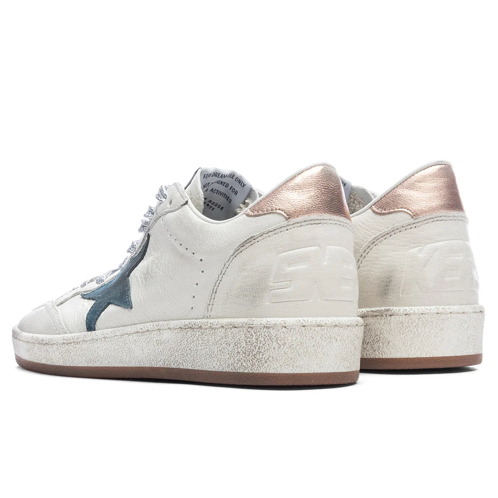 Womens Ball Star White Smoke Blue Peach