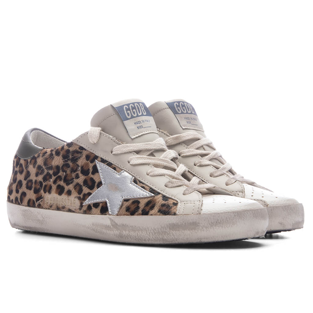 Womens Super Star Beige Brown Black Silver Olive