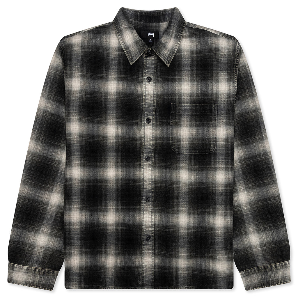 Rocco Plaid Shirt Grey