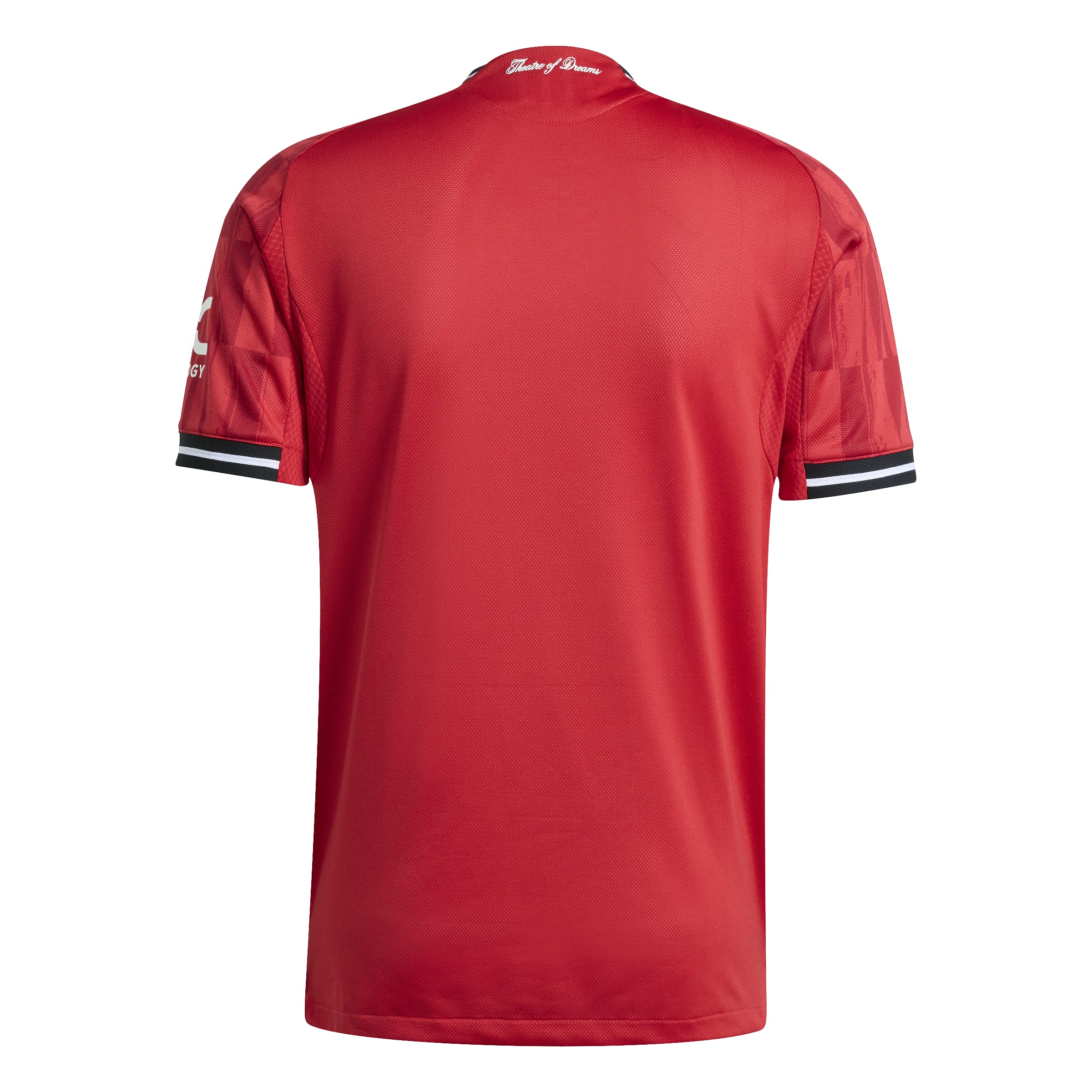 adidas Manchester United Home Authentic Mens Soccer Jersey 25 26 Red
