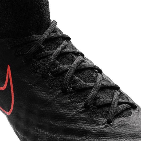 Nike Magista Obra II SG Pro Soft Ground Soccer Cleats Black Total Crimson