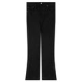 Stack Kick Flare Jean Black