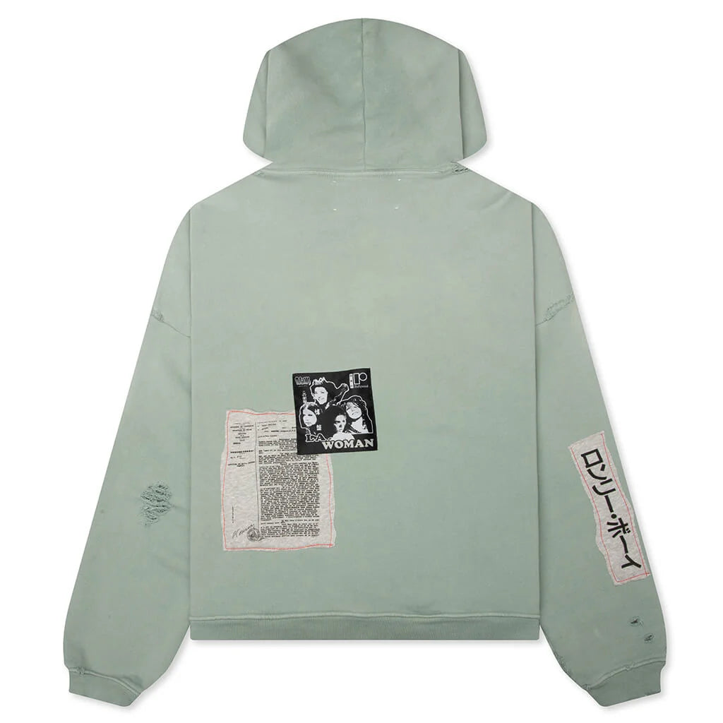 Alta Cienega Zip Hoodie Green