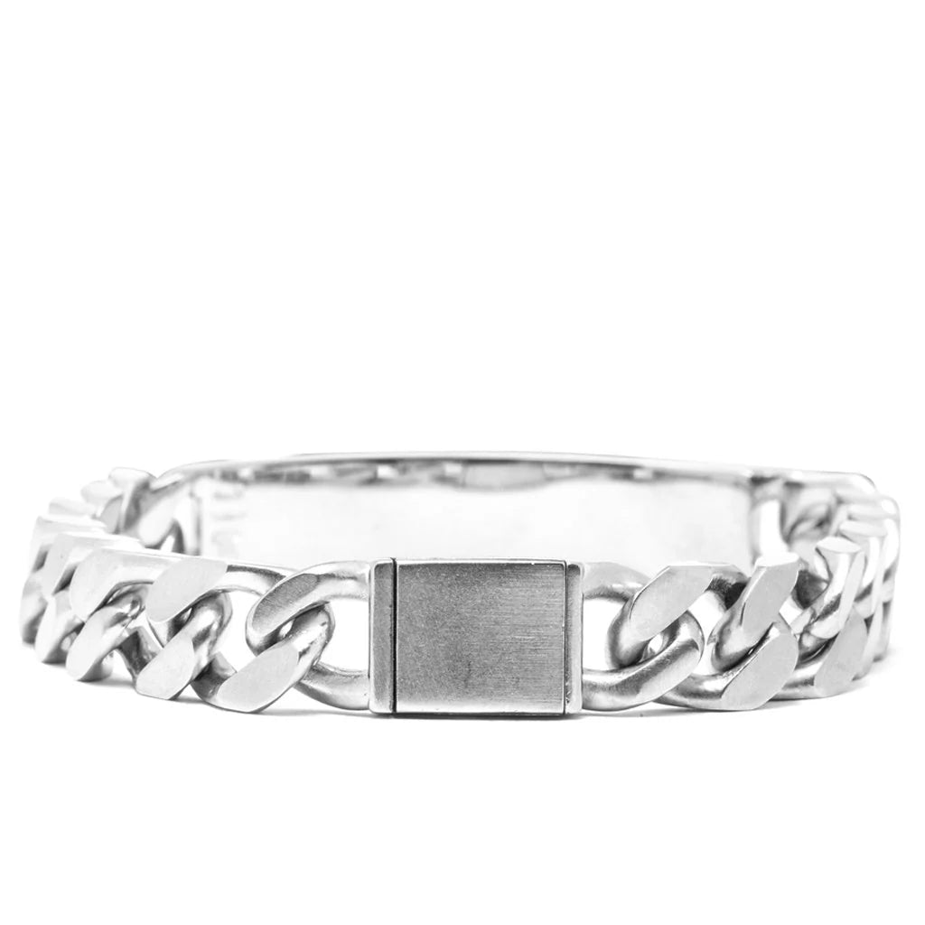 Flipped Logo Bracelet Palladio Burattato