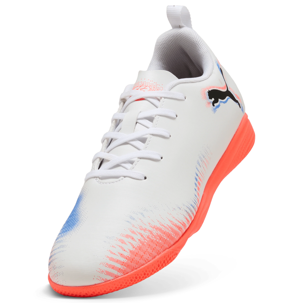 PUMA Future 8 Play Kids Indoor Shoes White Black