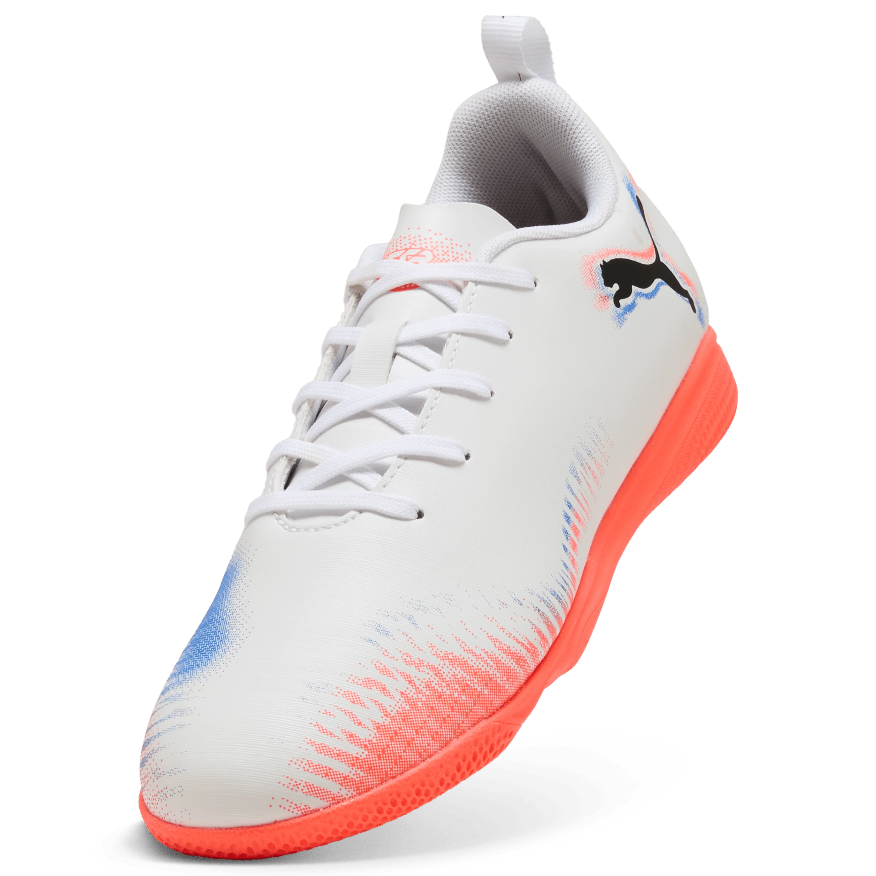 PUMA Future 8 Play Kids Indoor Shoes White Black