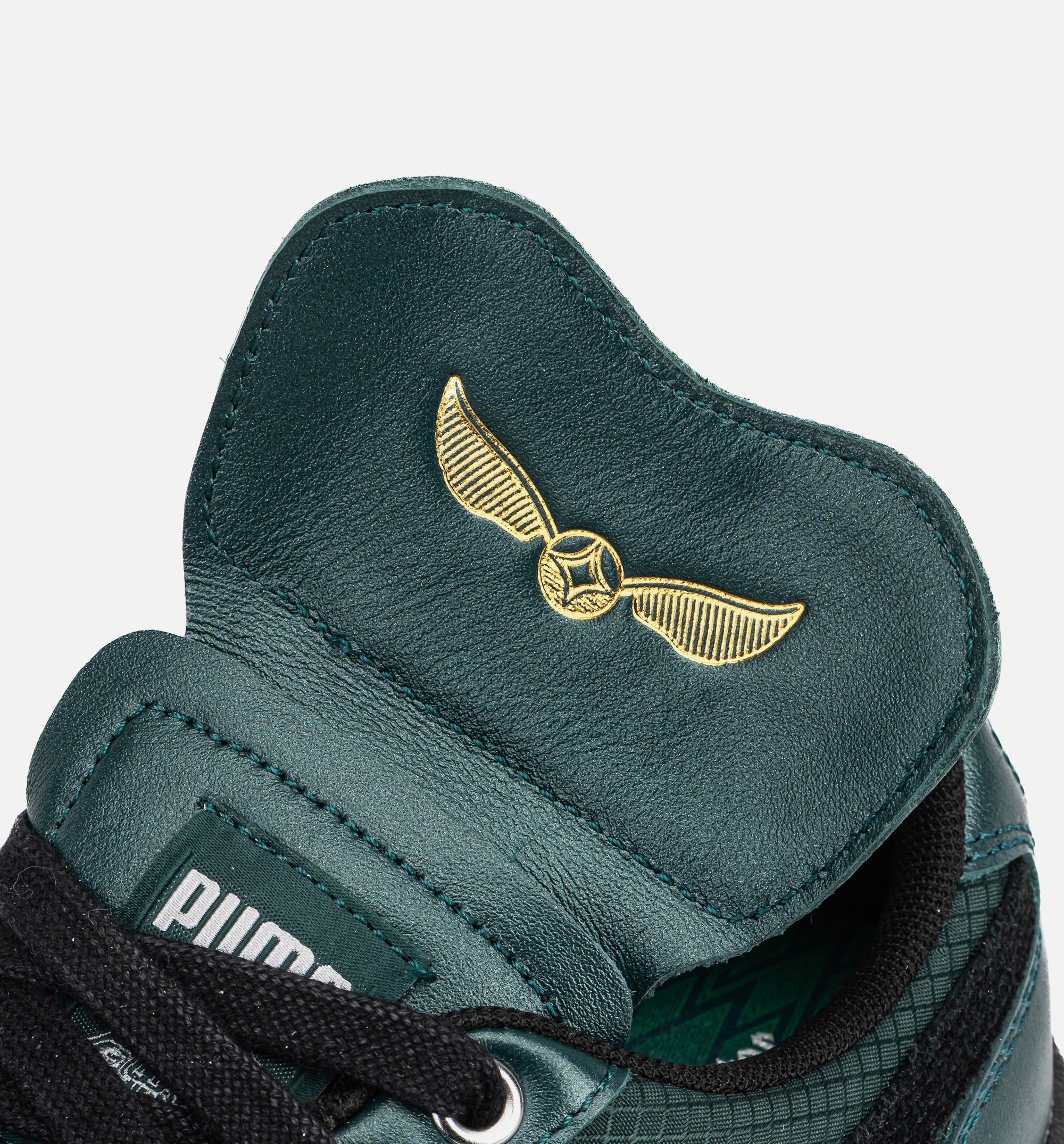 Harry Potter x Palermo Slytherin Mens Lifestyle Shoe Dark Myrtle Black