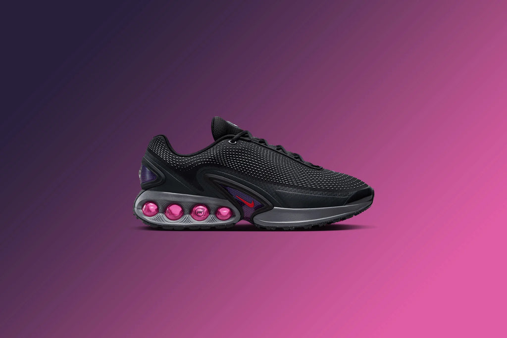 Air Max DN All Night Black Light Crimson Dark Smoke Grey