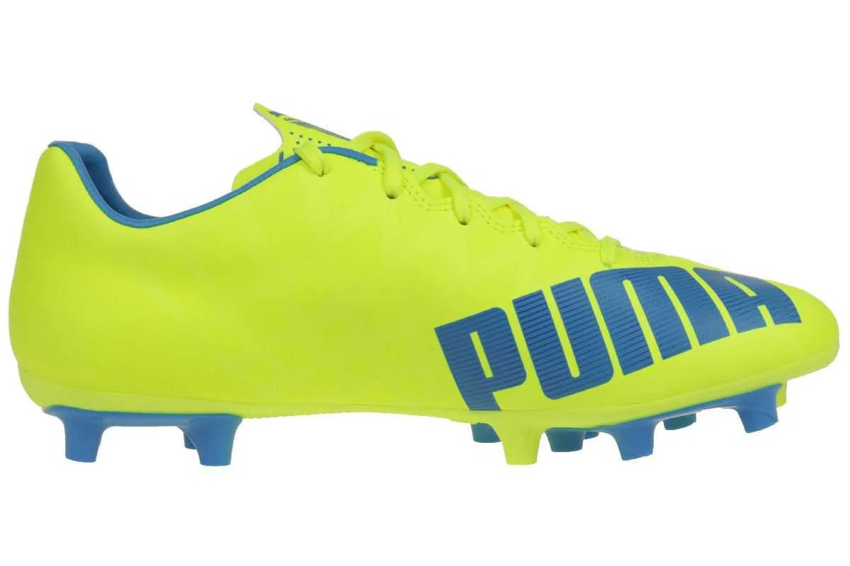 PUMA Evospeed 54 FG JR Safety Yellow